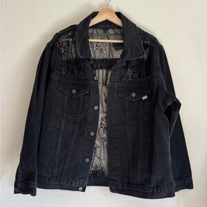 Stylish Black Denim Jacket